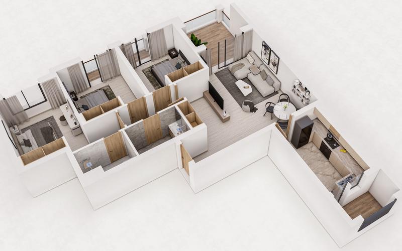 Appartement s+3 3